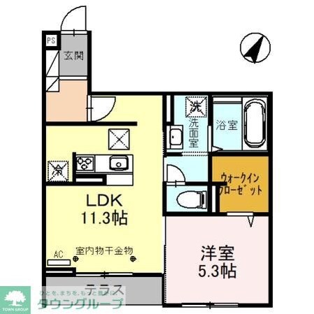 ミレニアセジュール熊谷の物件間取画像